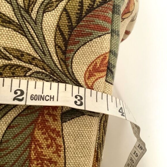 Handmade Fabric Bag Wooden Handle Euc - Picture 9 of 9